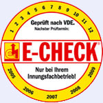 E-Check Geprft nach VDE